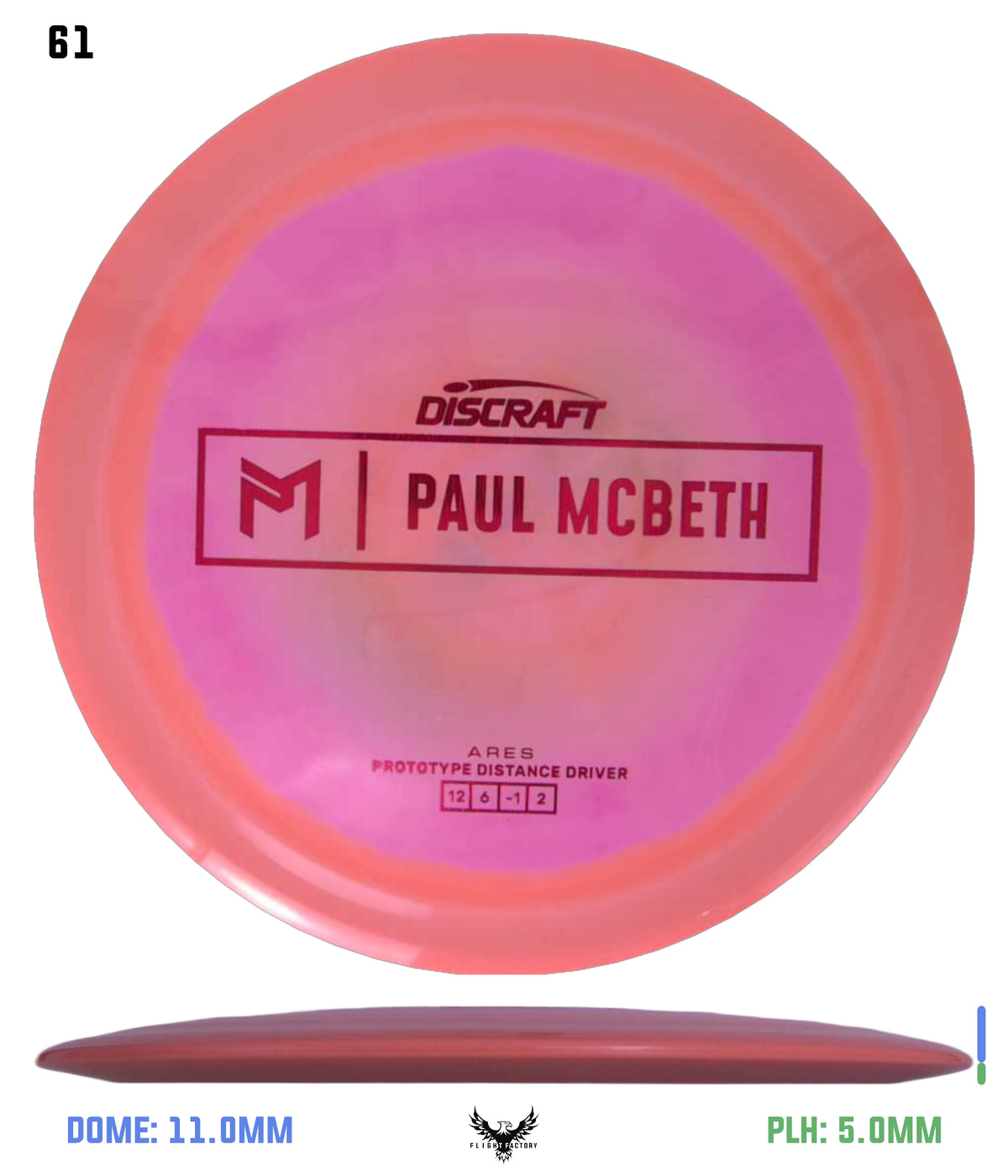 Discraft Paul McBeth Prototype ESP Ares