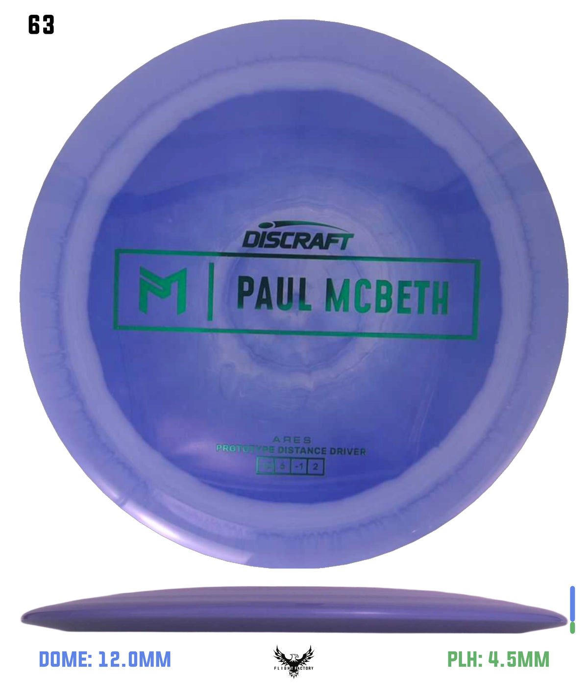 Discraft Paul McBeth Prototype ESP Ares