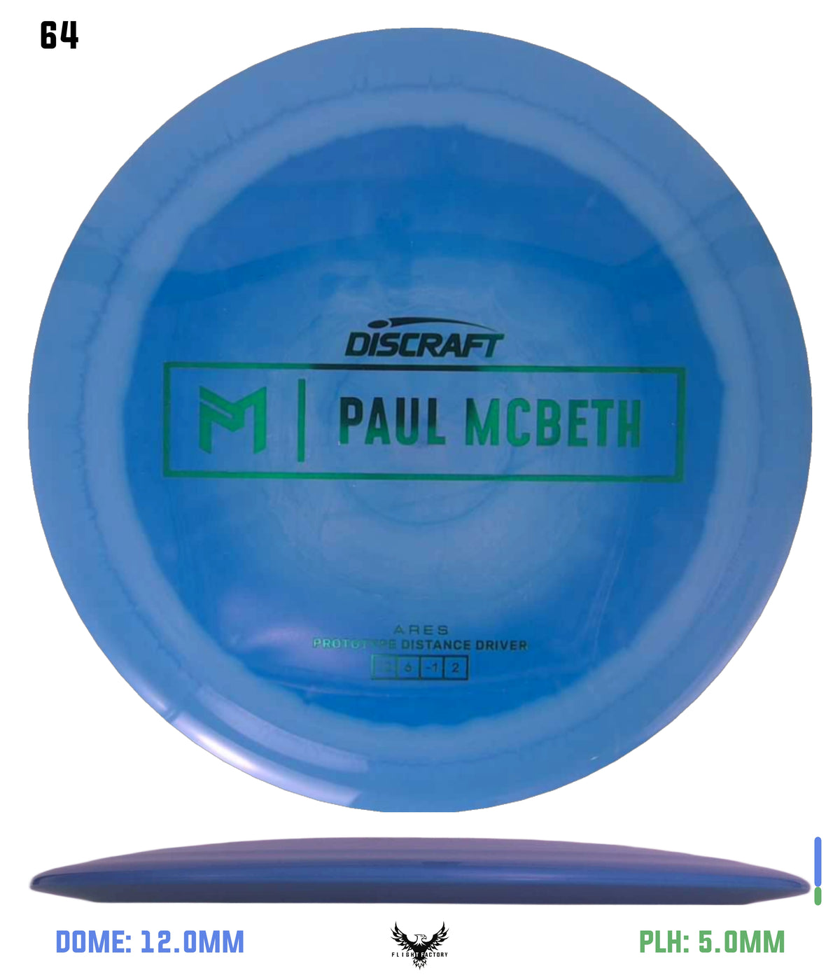 Discraft Paul McBeth Prototype ESP Ares