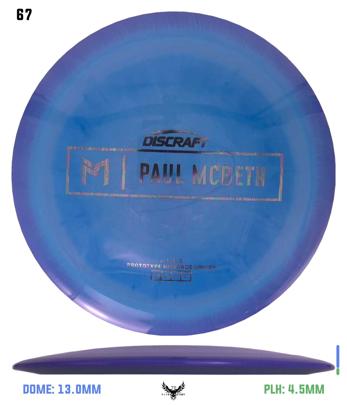 Discraft Paul McBeth Prototype ESP Ares