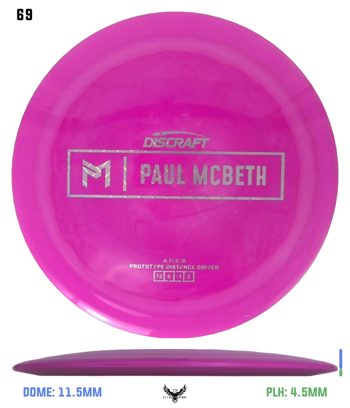 Discraft Paul McBeth Prototype ESP Ares