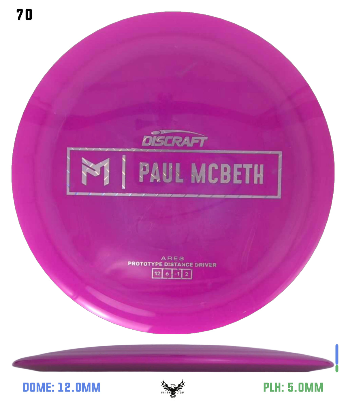 Discraft Paul McBeth Prototype ESP Ares