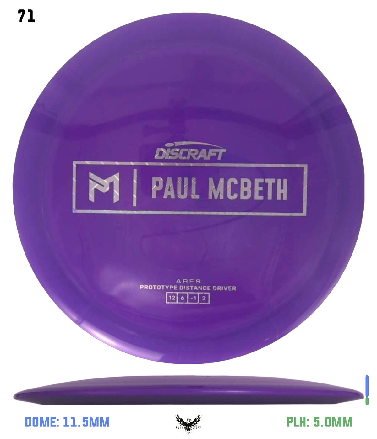 Discraft Paul McBeth Prototype ESP Ares