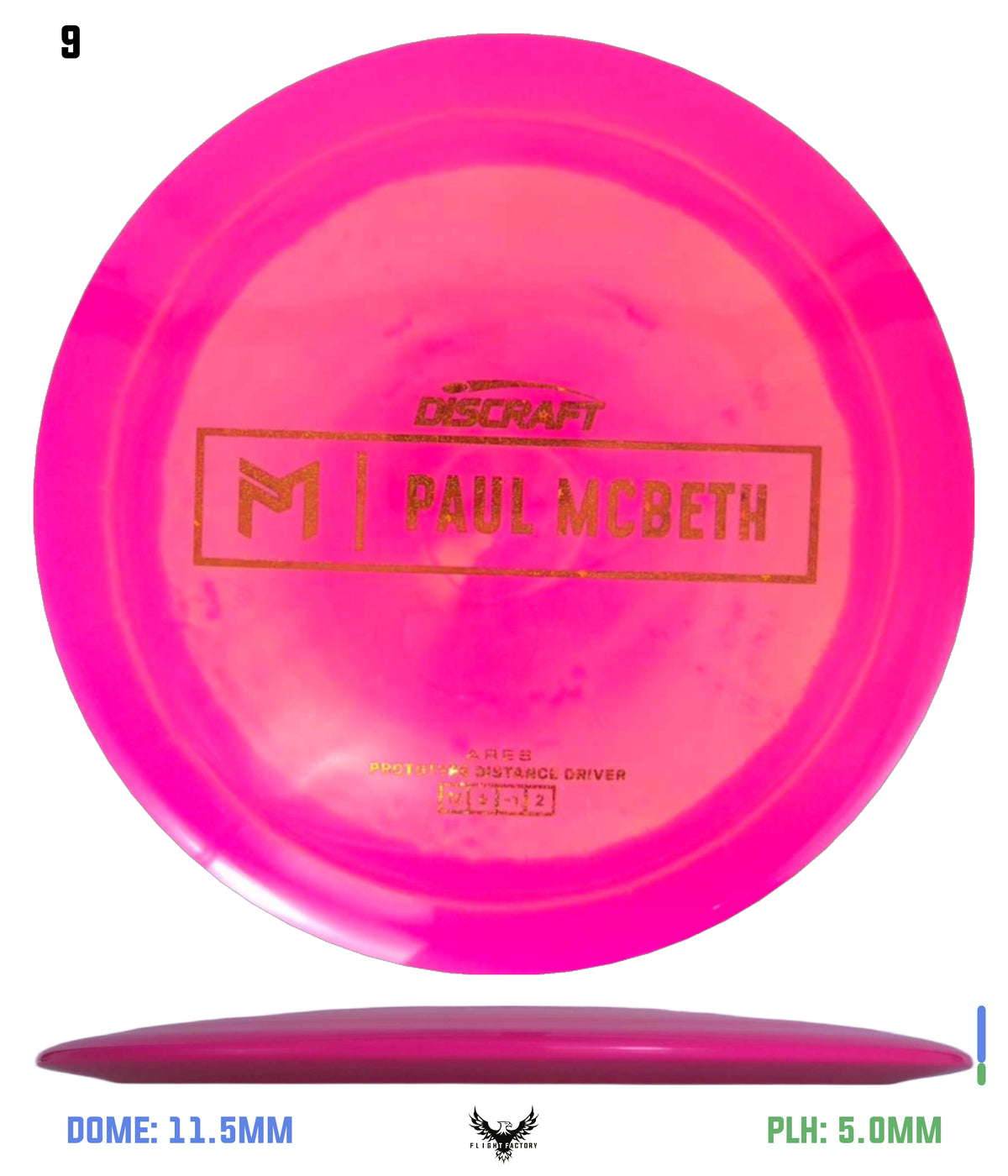 Discraft Paul McBeth Prototype ESP Ares
