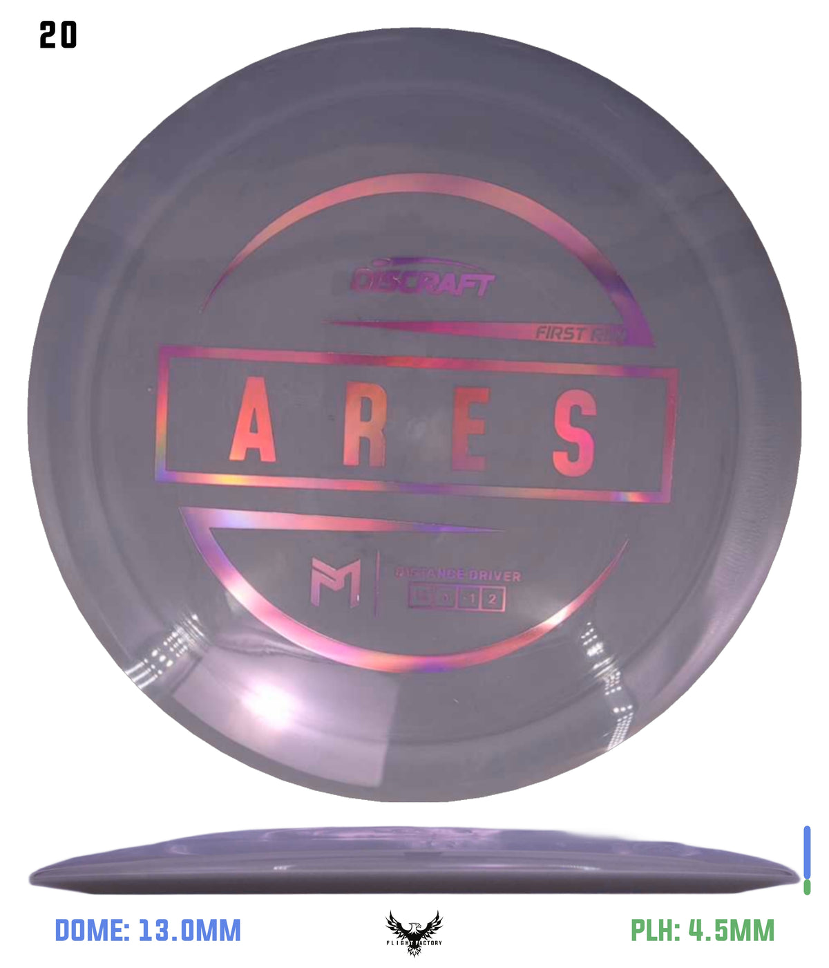 Discraft Paul McBeth First Run ESP Ares