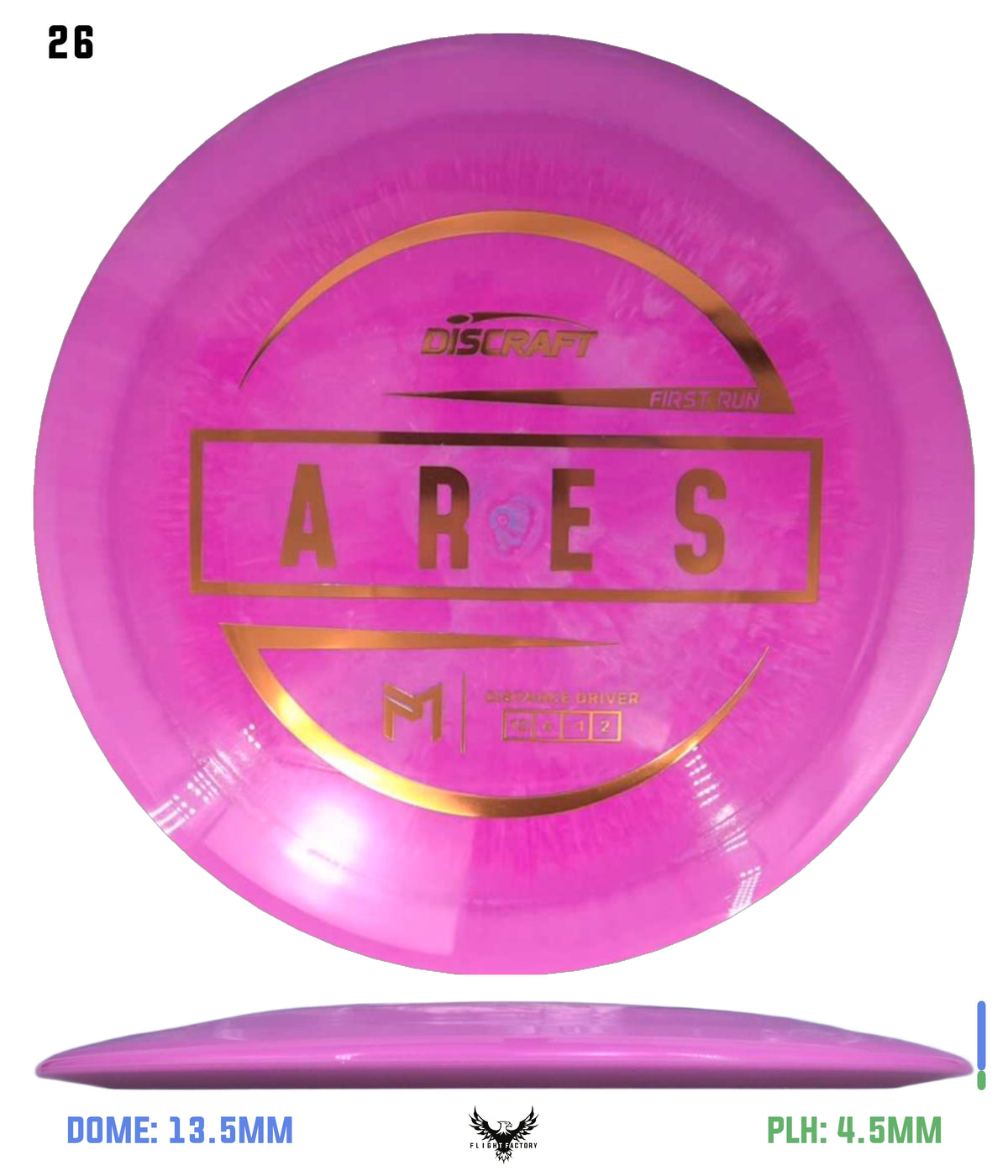 Discraft Paul McBeth First Run ESP Ares