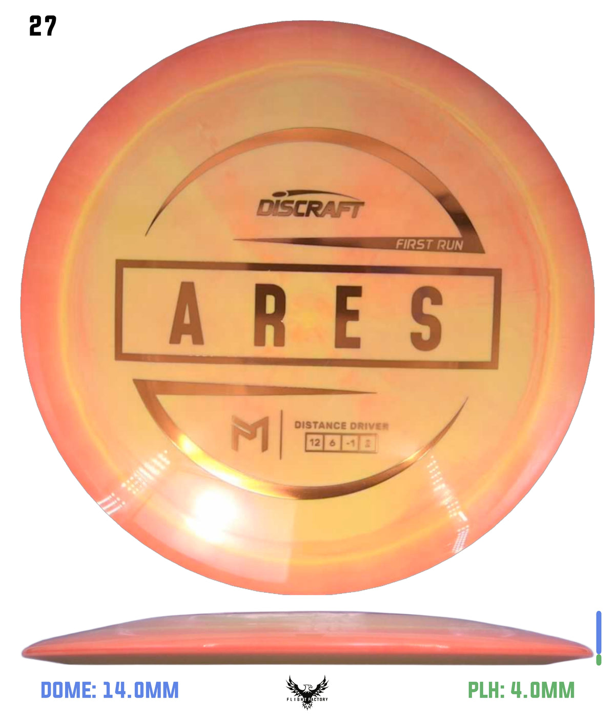 Discraft Paul McBeth First Run ESP Ares