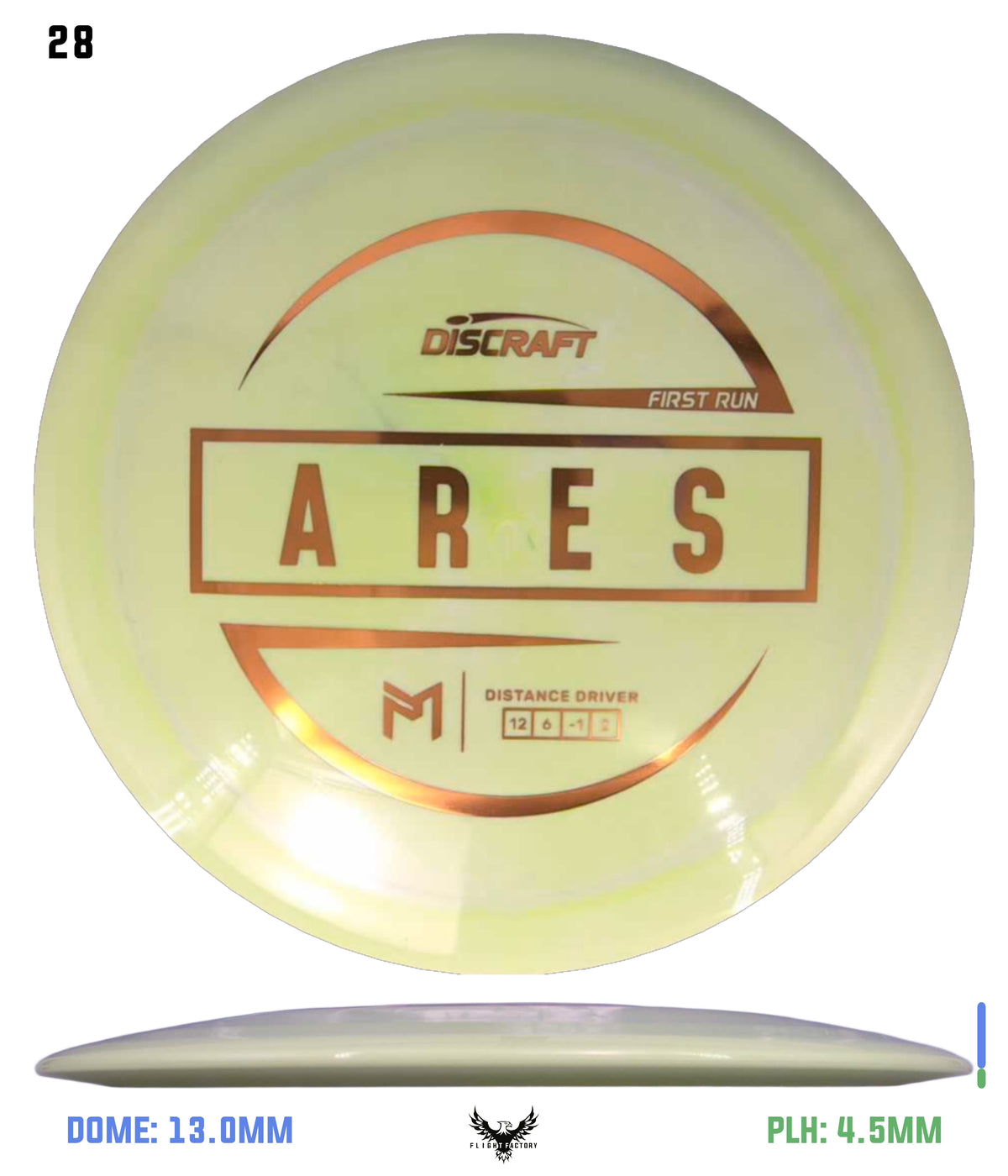 Discraft Paul McBeth First Run ESP Ares