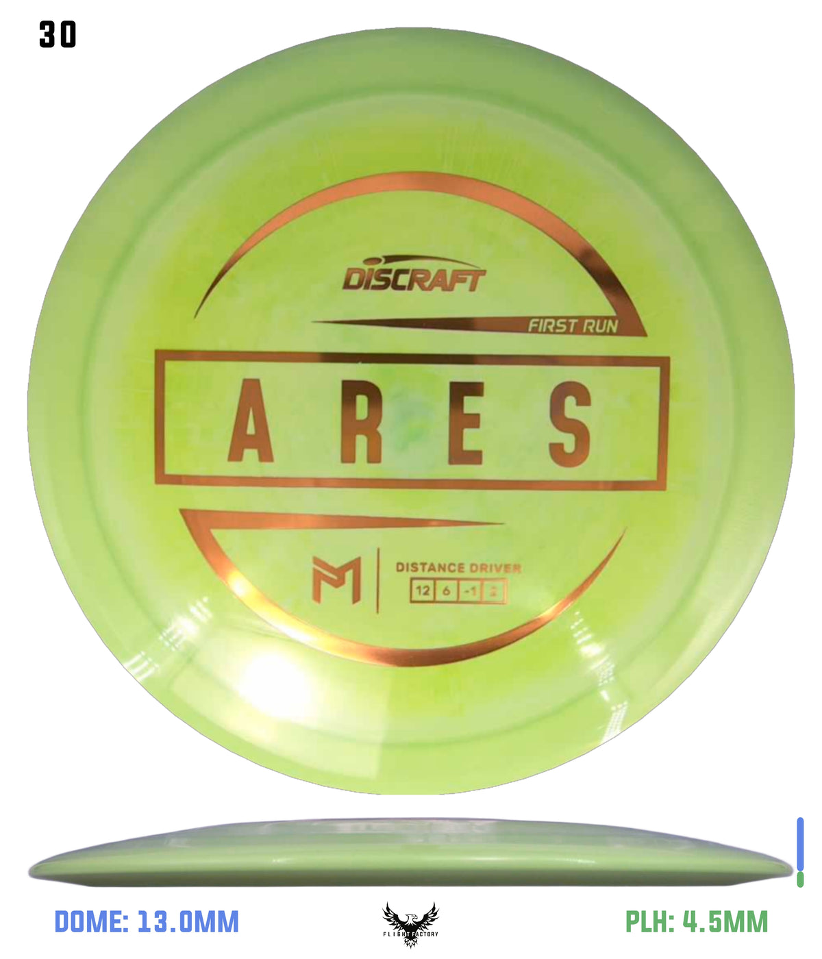 Discraft Paul McBeth First Run ESP Ares