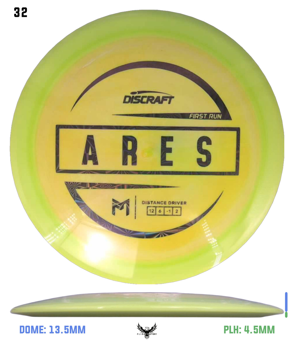 Discraft Paul McBeth First Run ESP Ares