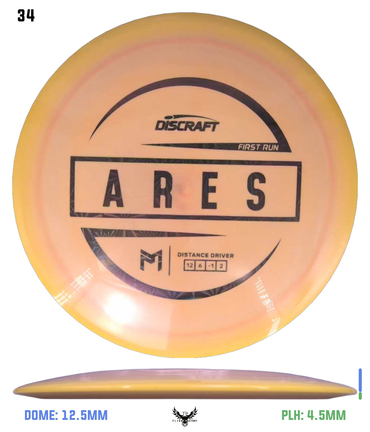 Discraft Paul McBeth First Run ESP Ares