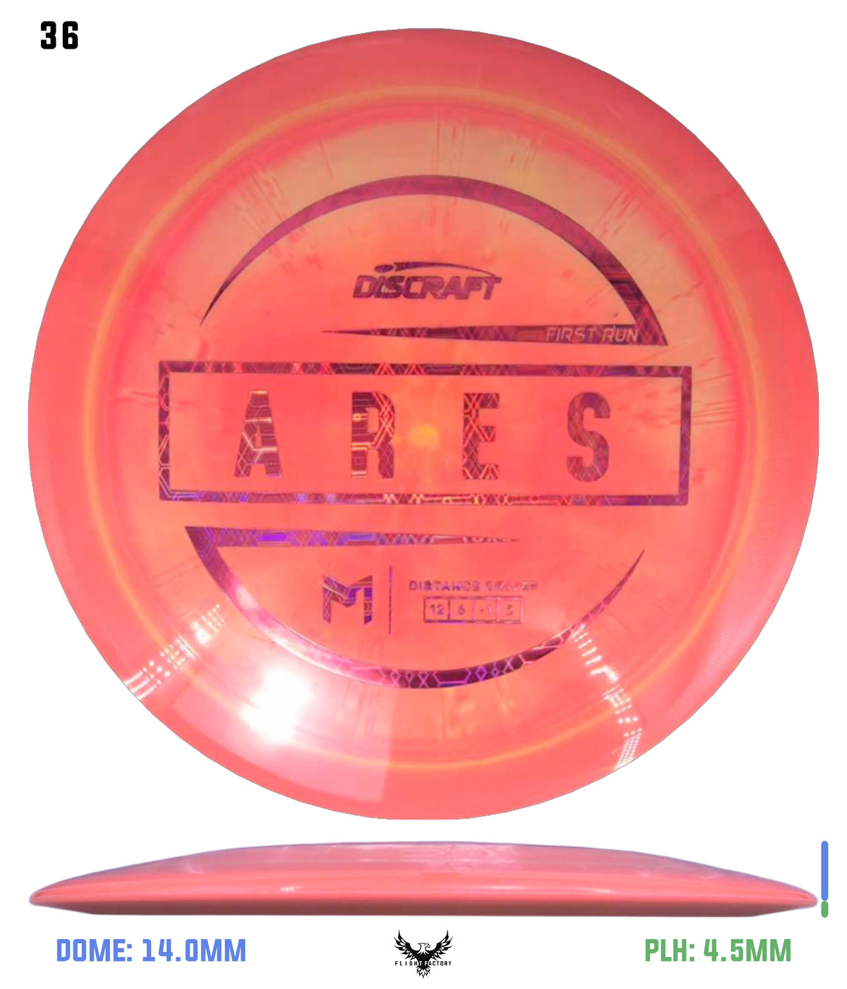 Discraft Paul McBeth First Run ESP Ares