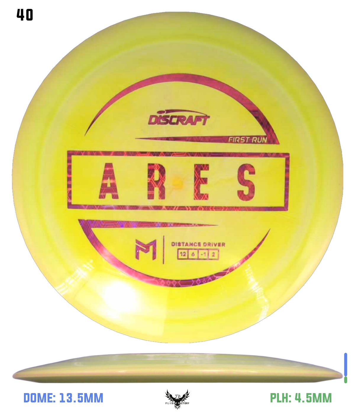 Discraft Paul McBeth First Run ESP Ares