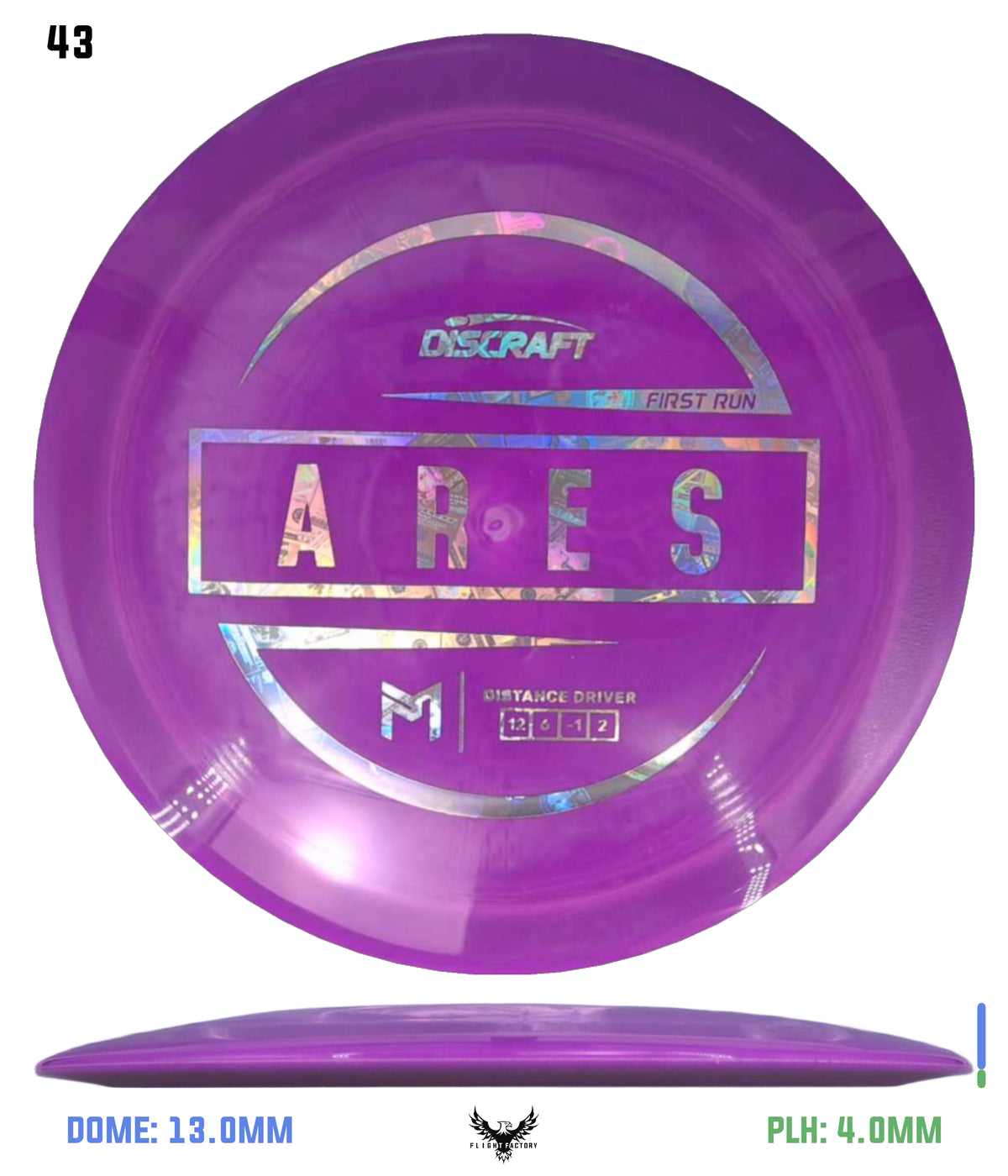 Discraft Paul McBeth First Run ESP Ares