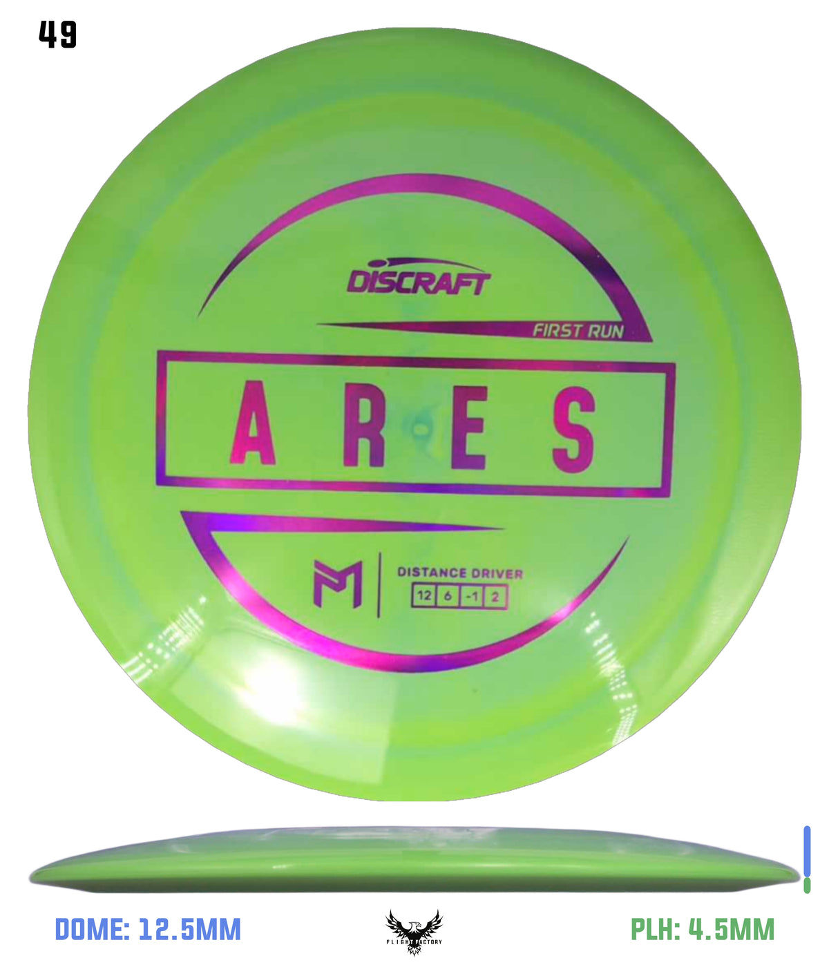 Discraft Paul McBeth First Run ESP Ares