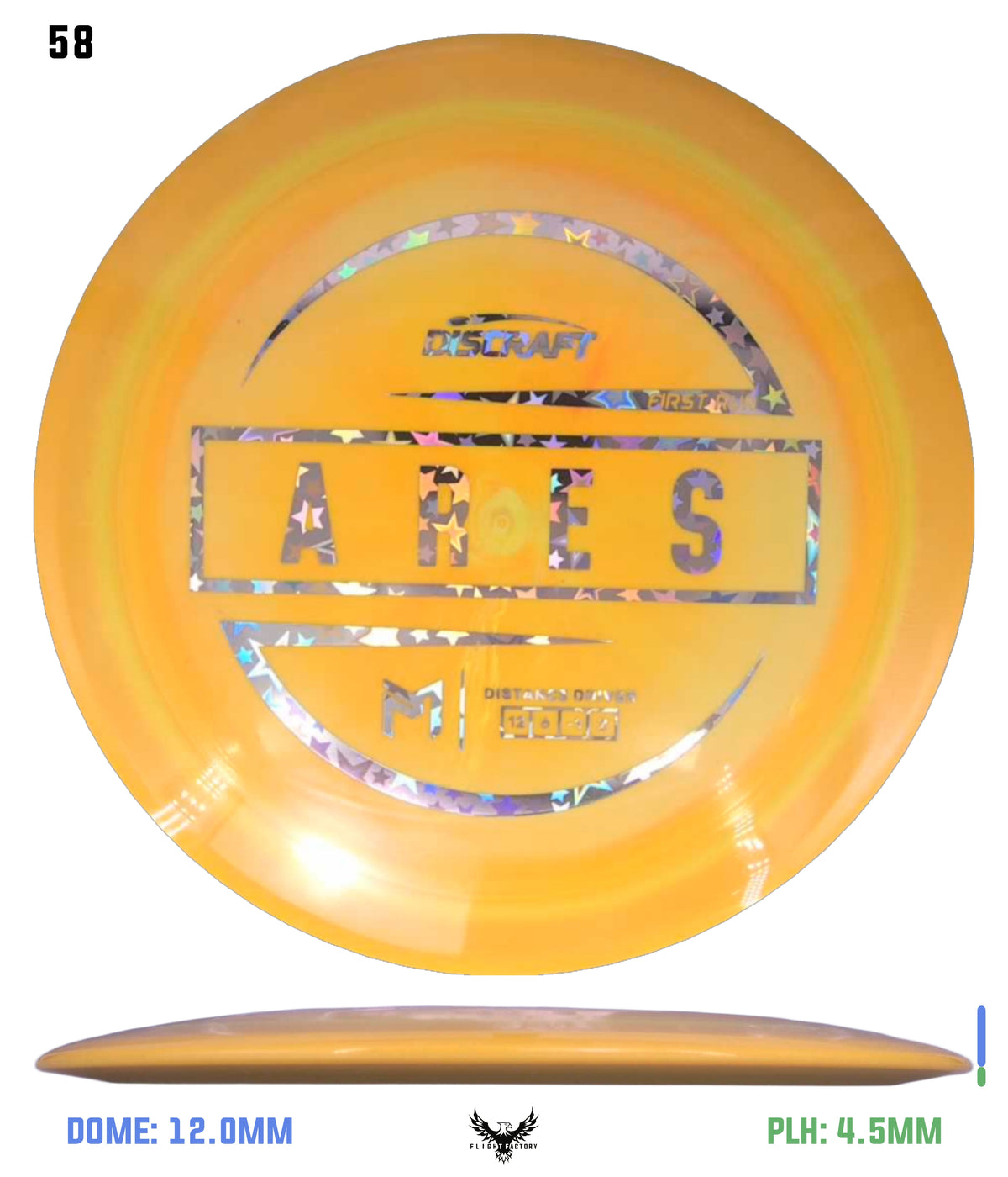 Discraft Paul McBeth First Run ESP Ares