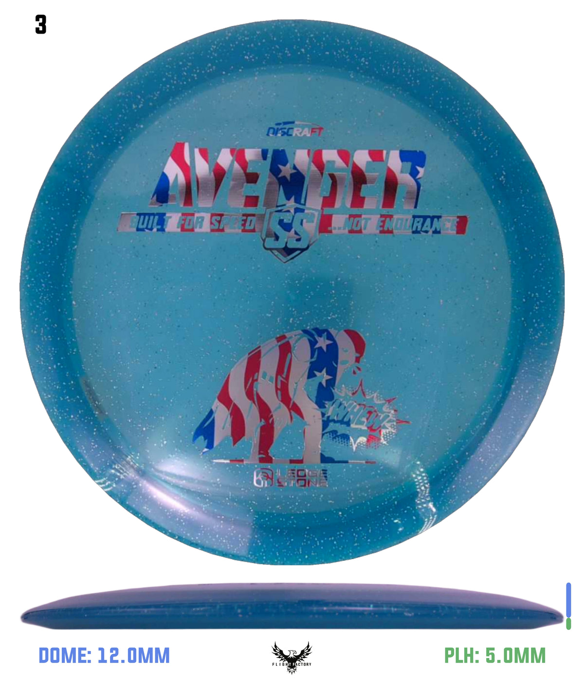 Discraft Z Sparkle Avenger SS - Ledgestone 2026 Season 2