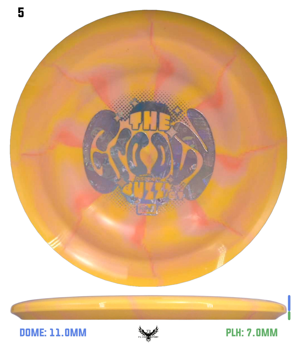 Discraft ESP Swirl (8 Hole) Buzzz GT - Ledgestone 2026 Wave 3