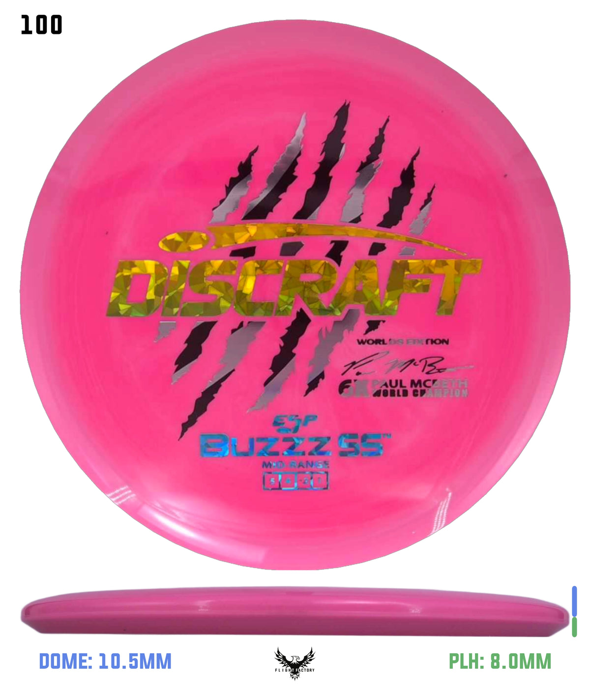Discraft Paul McBeth 6 Claw ESP Buzzz SS - 2026 Worlds Edition
