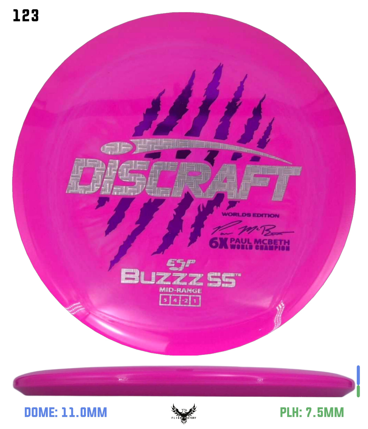 Discraft Paul McBeth 6 Claw ESP Buzzz SS - 2026 Worlds Edition