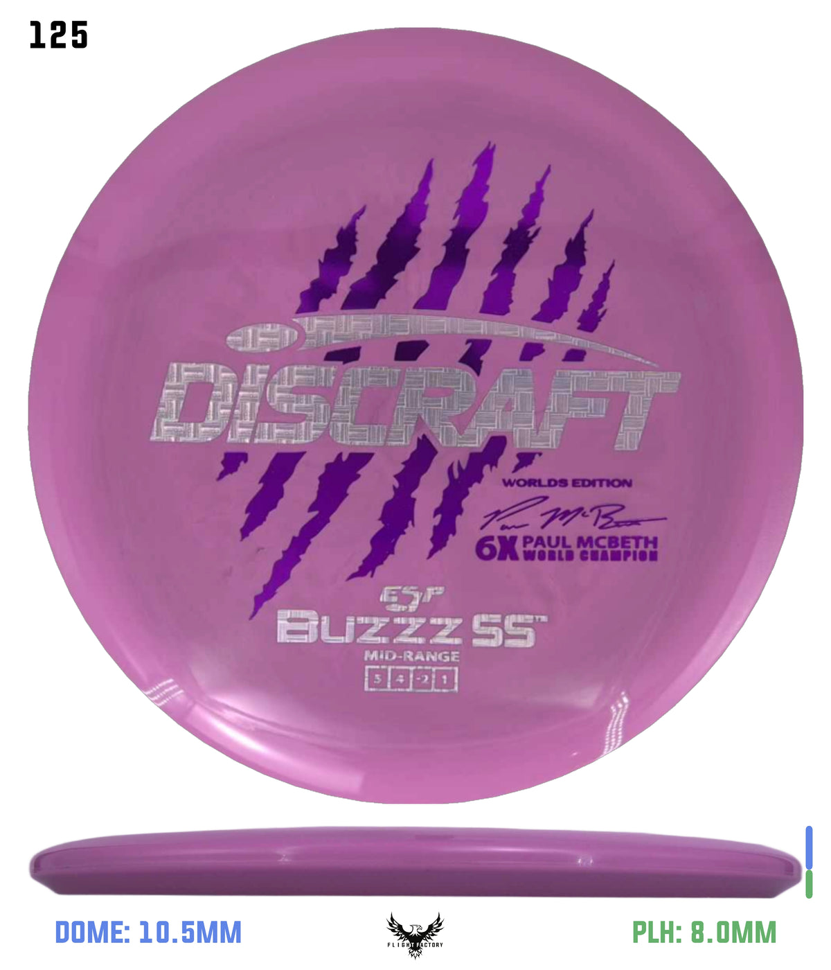Discraft Paul McBeth 6 Claw ESP Buzzz SS - 2026 Worlds Edition