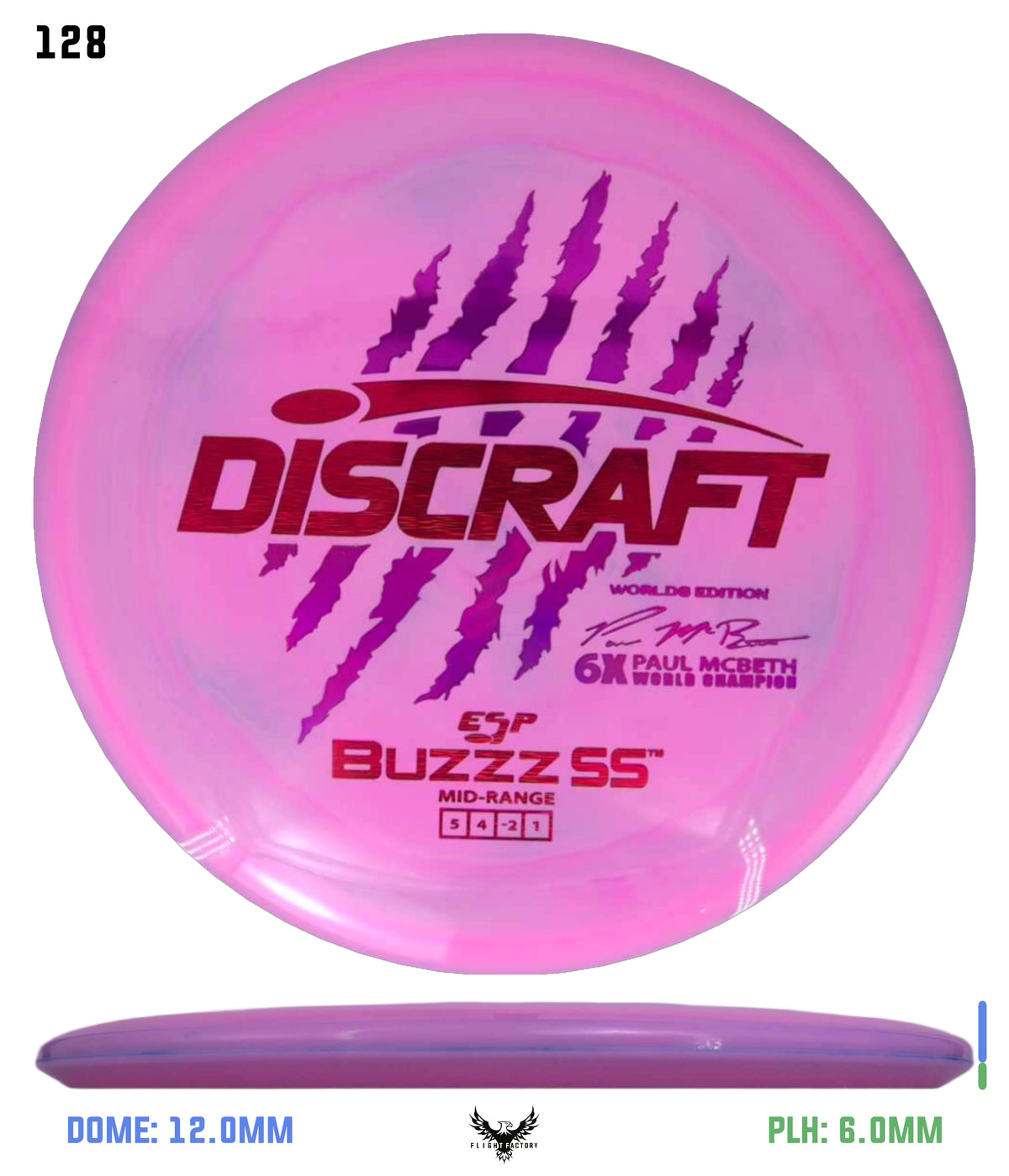 Discraft Paul McBeth 6 Claw ESP Buzzz SS - 2026 Worlds Edition