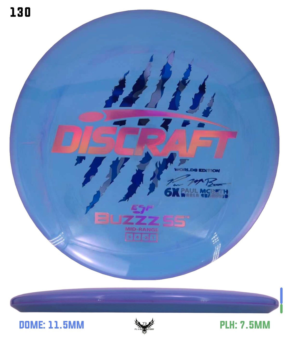 Discraft Paul McBeth 6 Claw ESP Buzzz SS - 2026 Worlds Edition