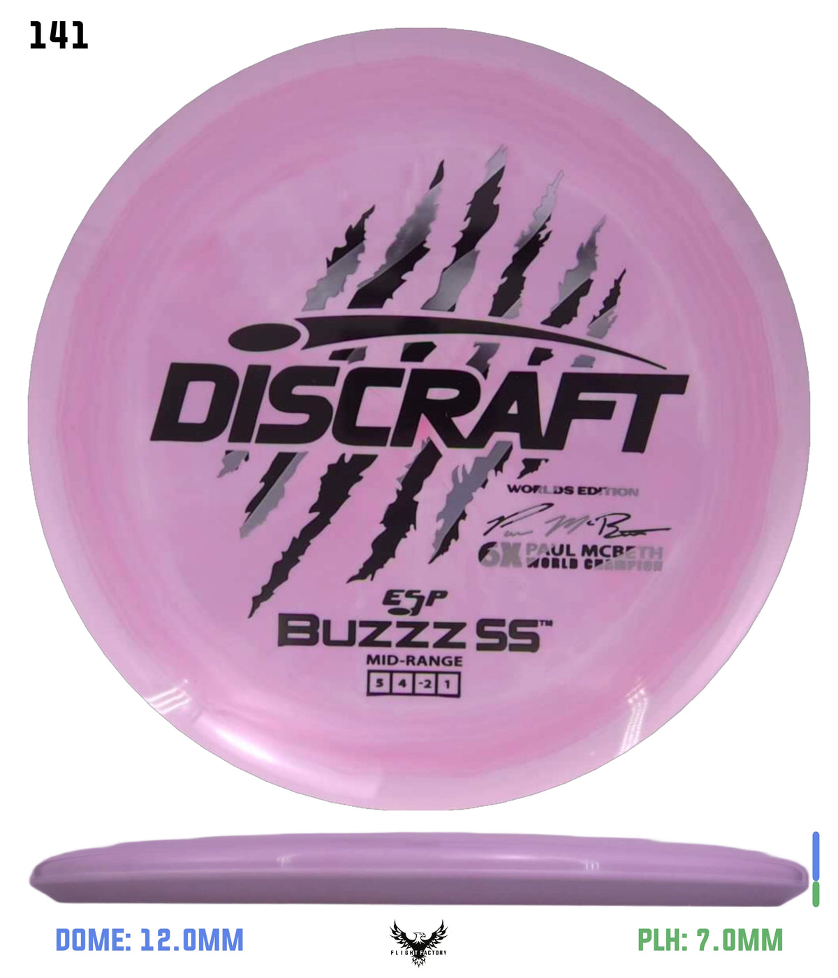 Discraft Paul McBeth 6 Claw ESP Buzzz SS - 2026 Worlds Edition