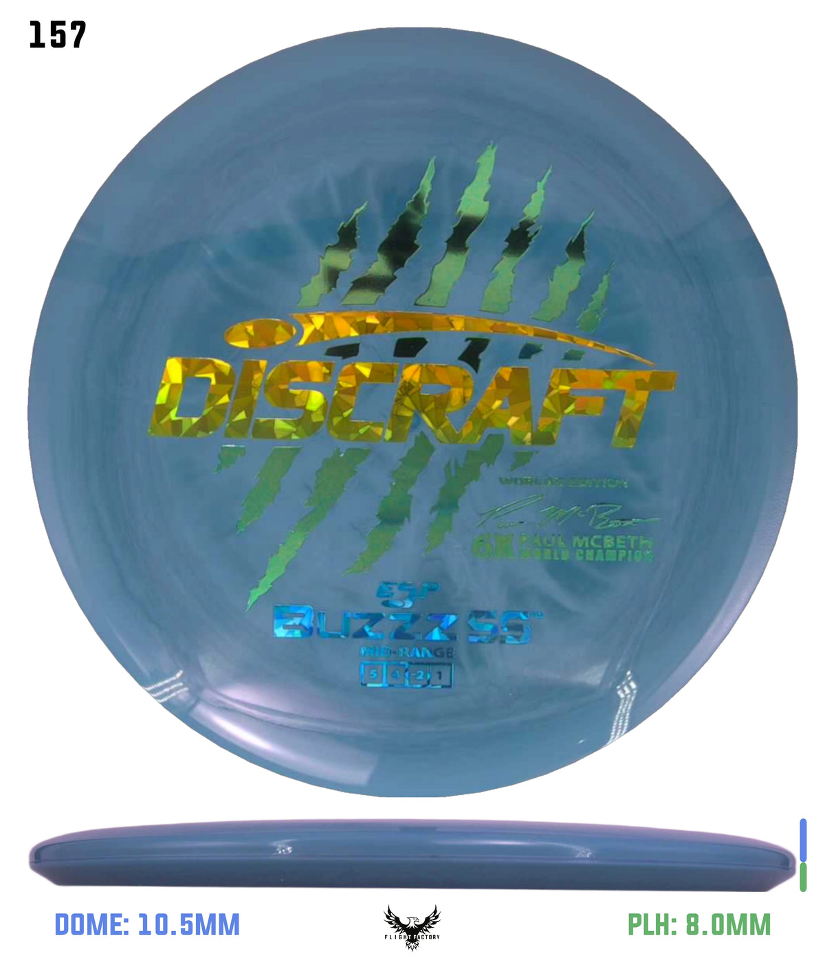 Discraft Paul McBeth 6 Claw ESP Buzzz SS - 2026 Worlds Edition