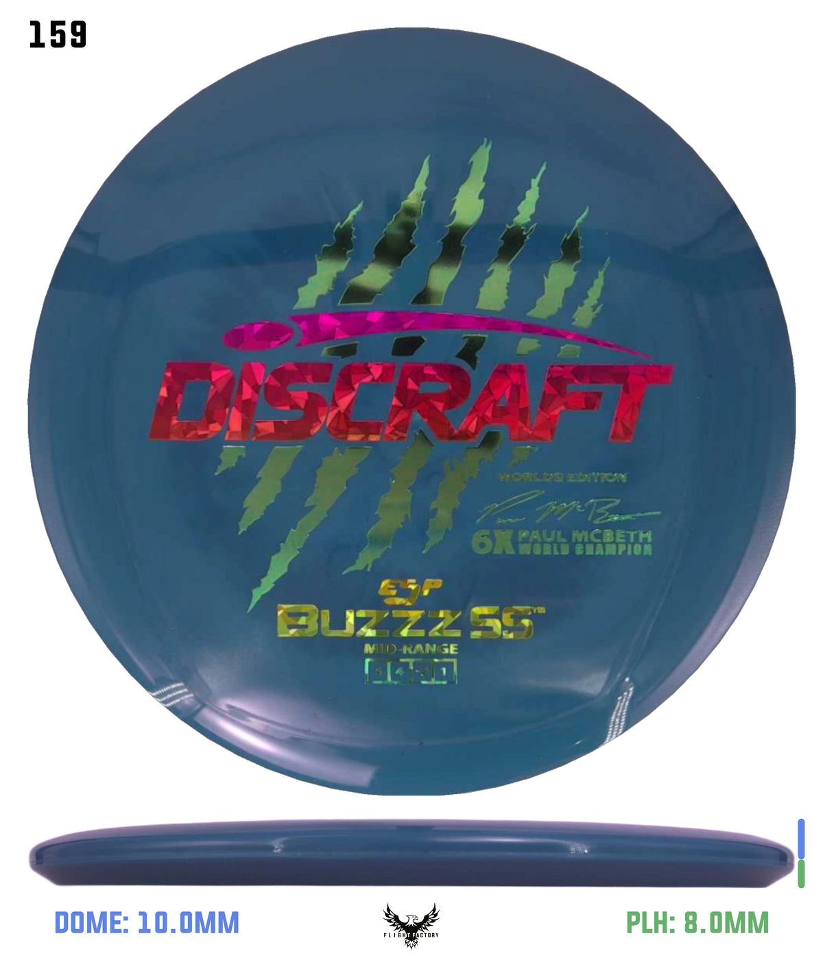 Discraft Paul McBeth 6 Claw ESP Buzzz SS - 2026 Worlds Edition