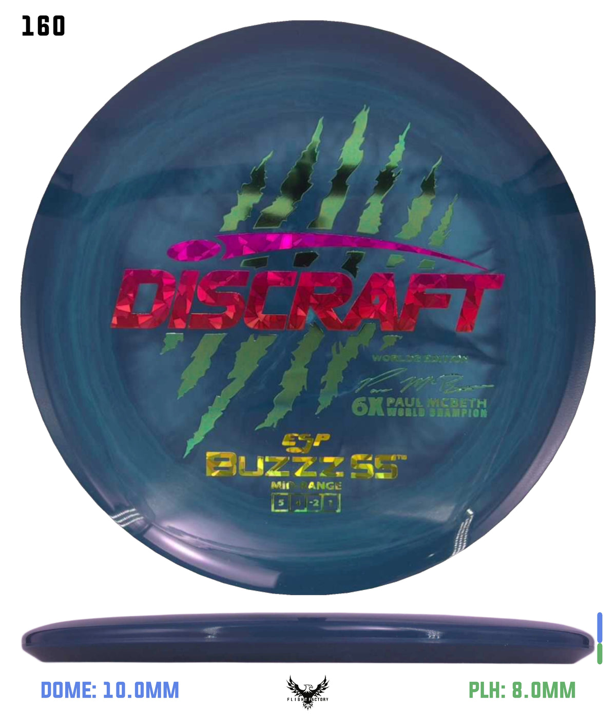 Discraft Paul McBeth 6 Claw ESP Buzzz SS - 2026 Worlds Edition