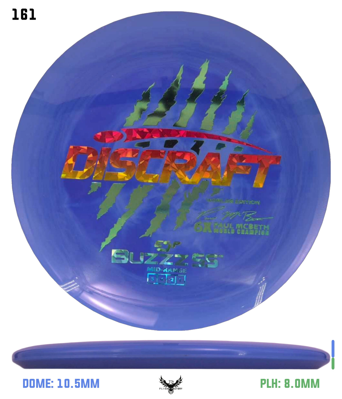 Discraft Paul McBeth 6 Claw ESP Buzzz SS - 2026 Worlds Edition
