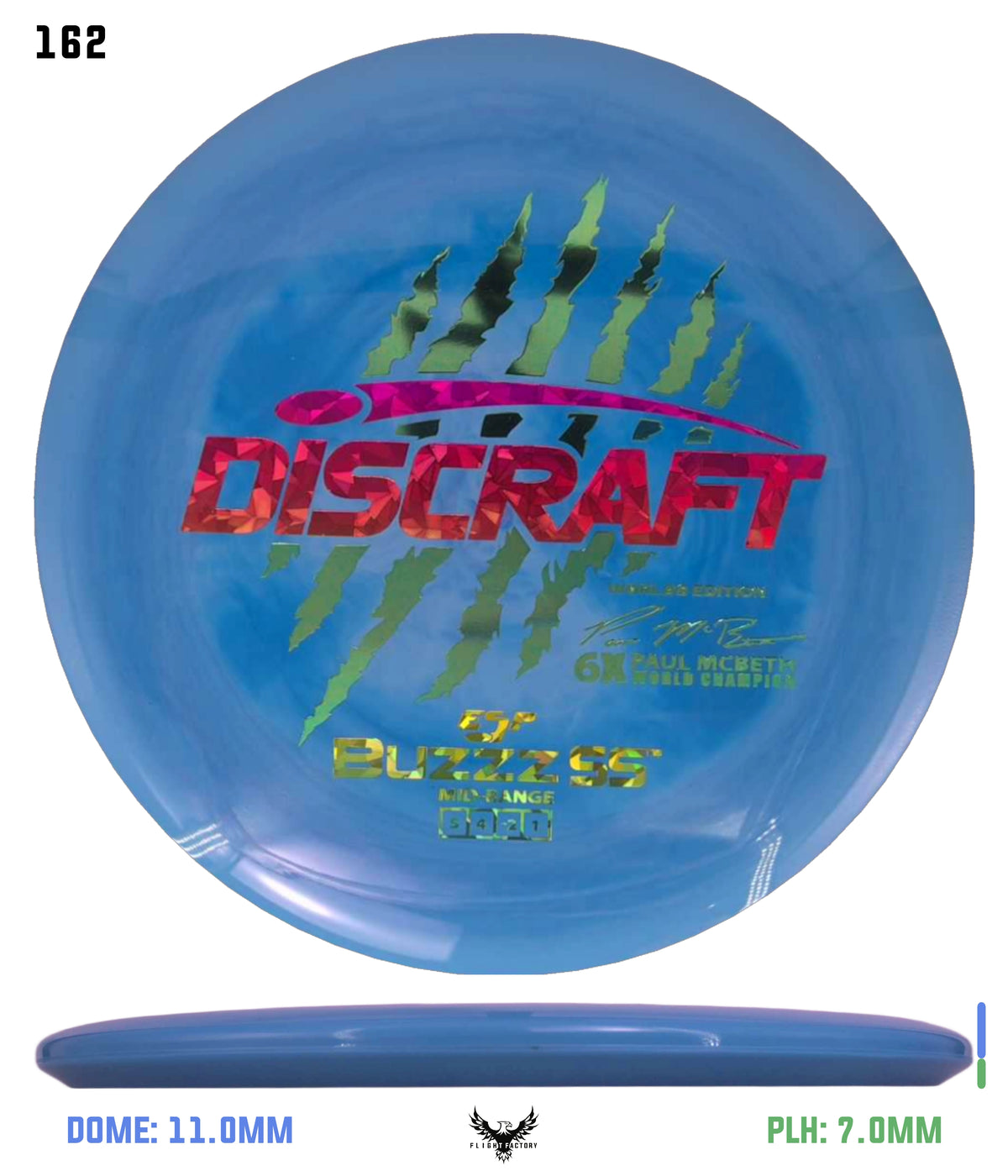 Discraft Paul McBeth 6 Claw ESP Buzzz SS - 2026 Worlds Edition