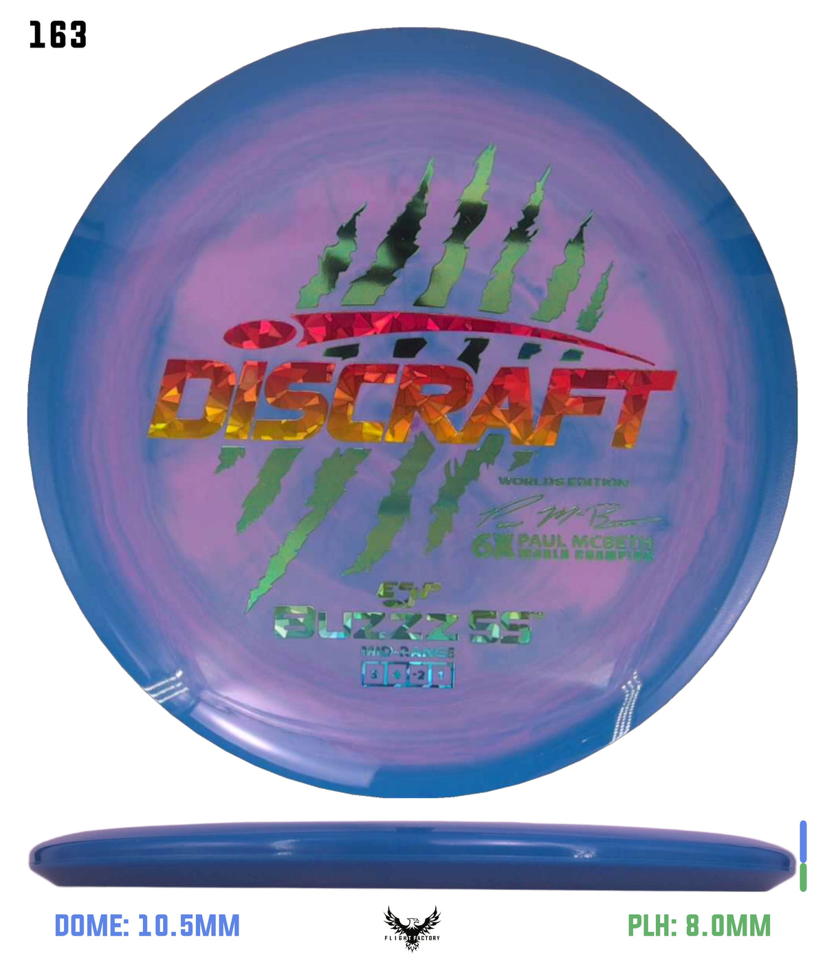 Discraft Paul McBeth 6 Claw ESP Buzzz SS - 2026 Worlds Edition