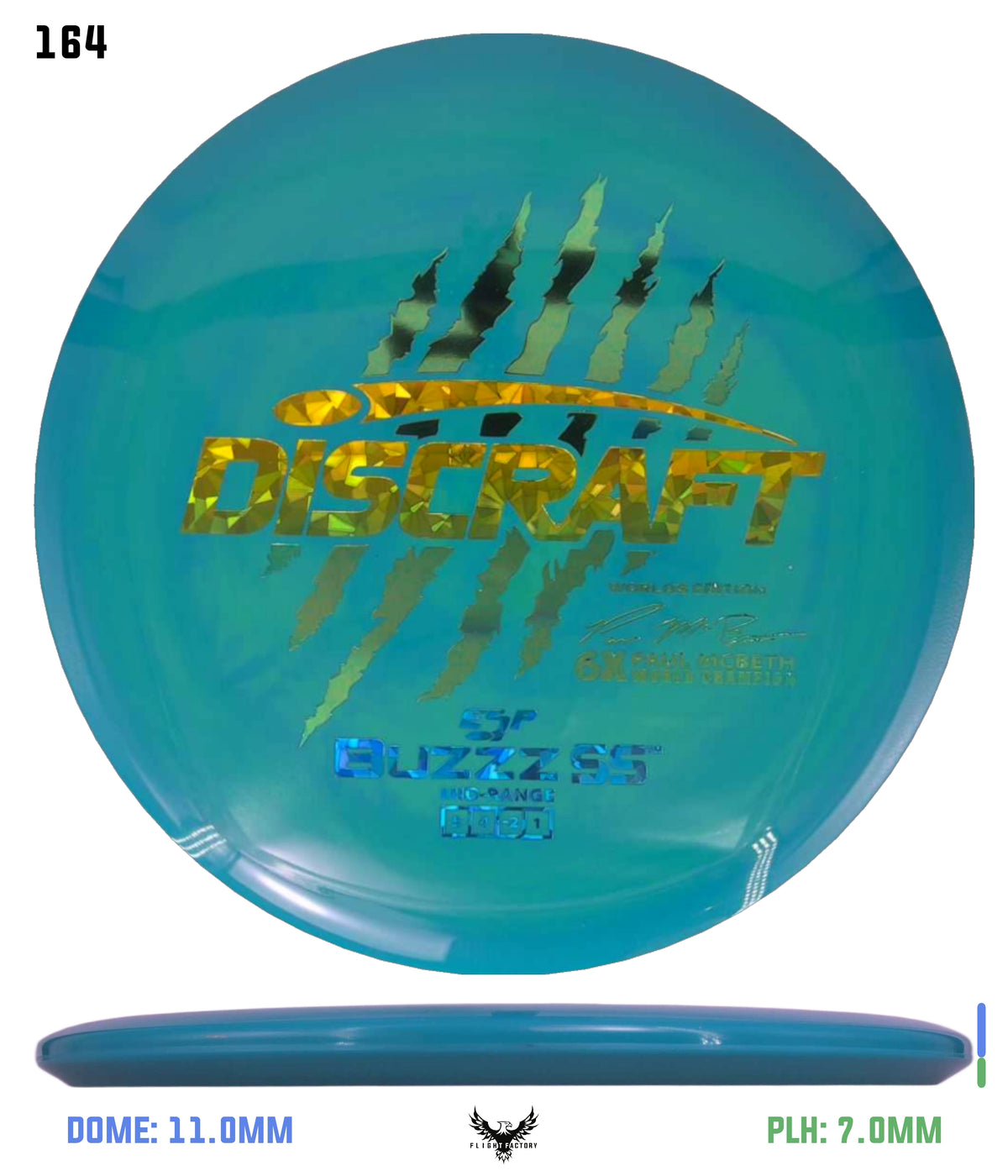 Discraft Paul McBeth 6 Claw ESP Buzzz SS - 2026 Worlds Edition