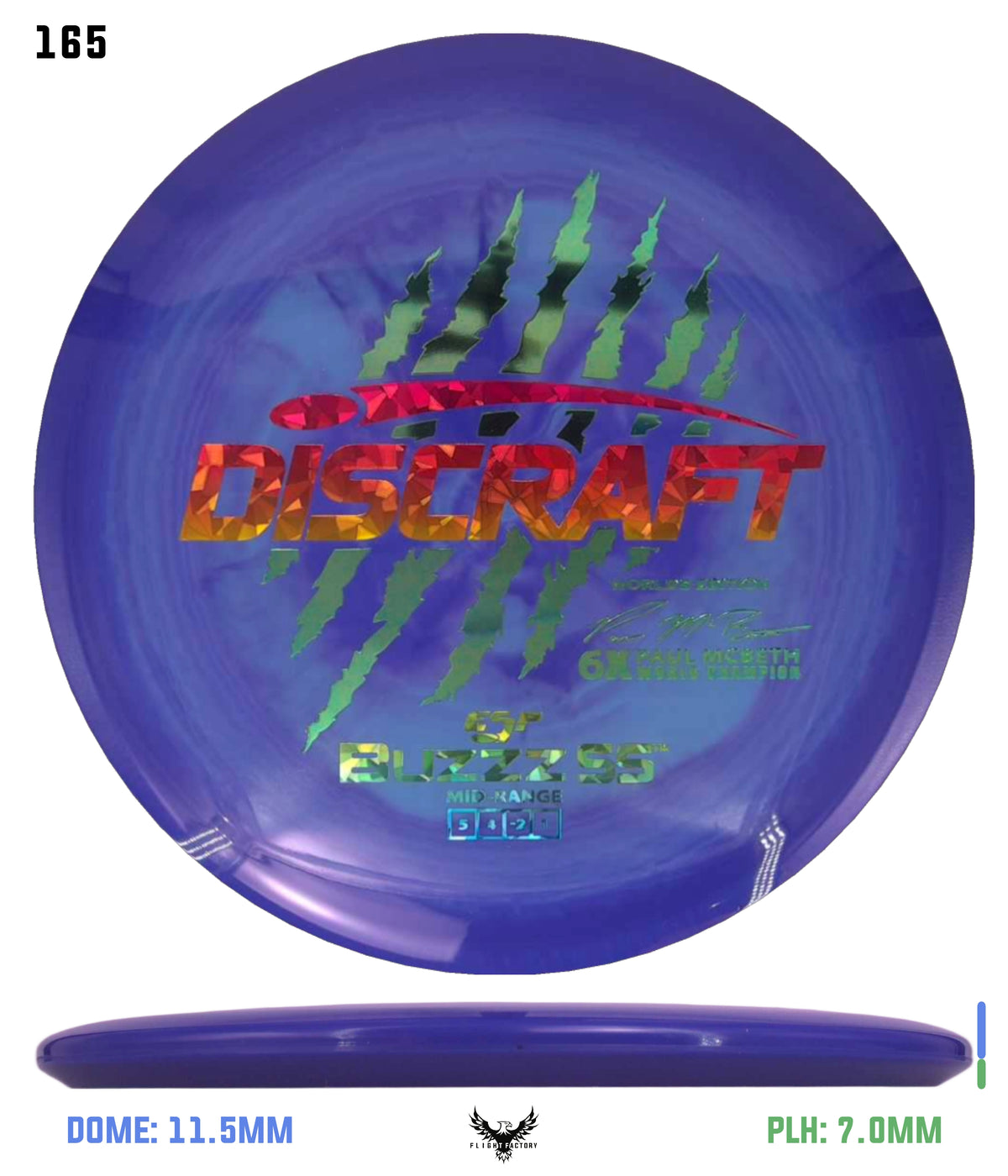 Discraft Paul McBeth 6 Claw ESP Buzzz SS - 2026 Worlds Edition