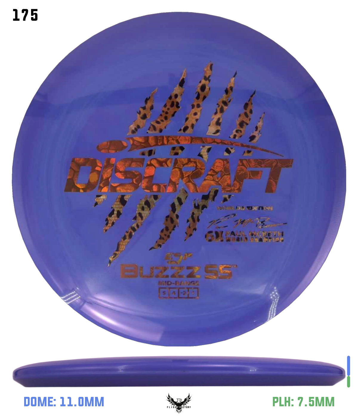 Discraft Paul McBeth 6 Claw ESP Buzzz SS - 2026 Worlds Edition
