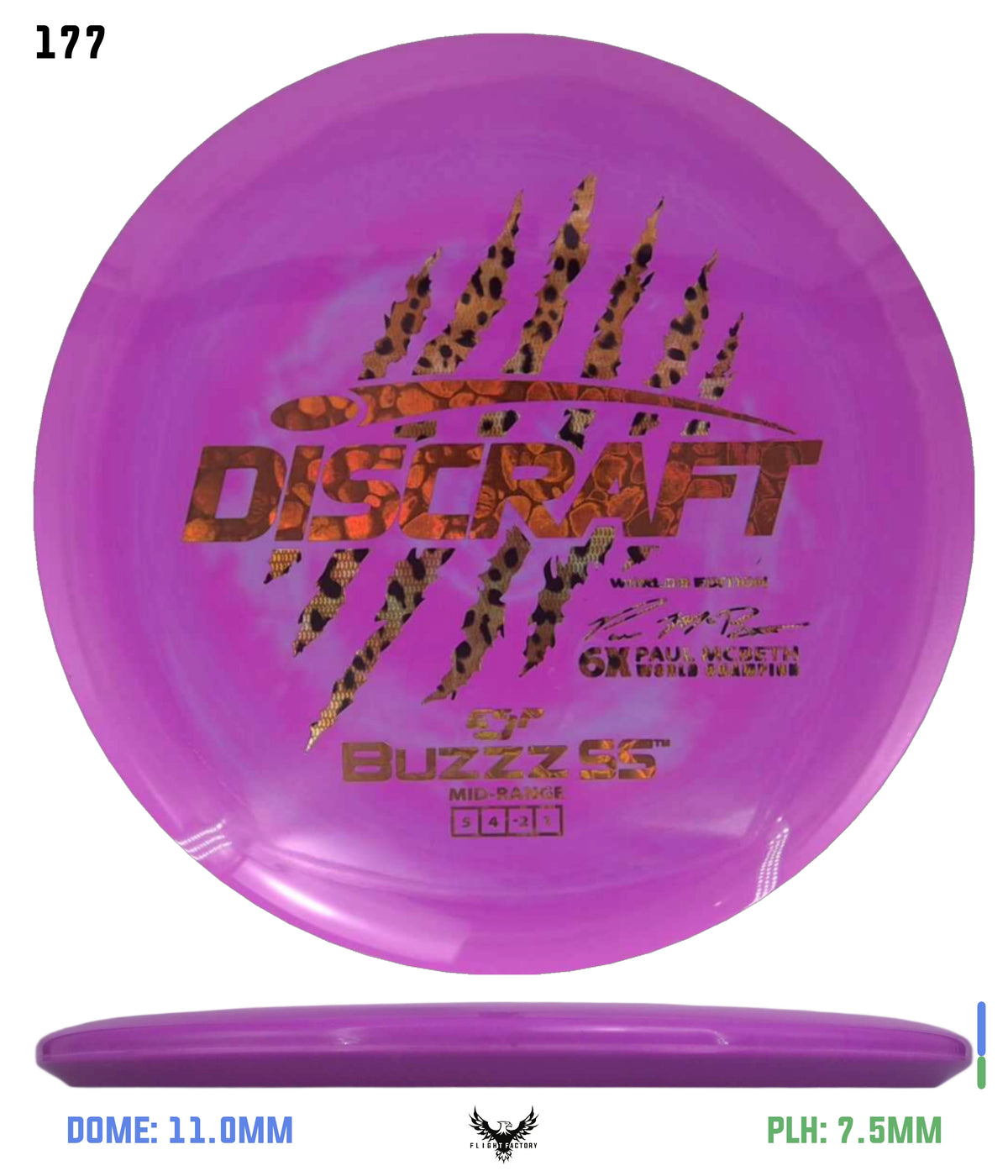 Discraft Paul McBeth 6 Claw ESP Buzzz SS - 2026 Worlds Edition