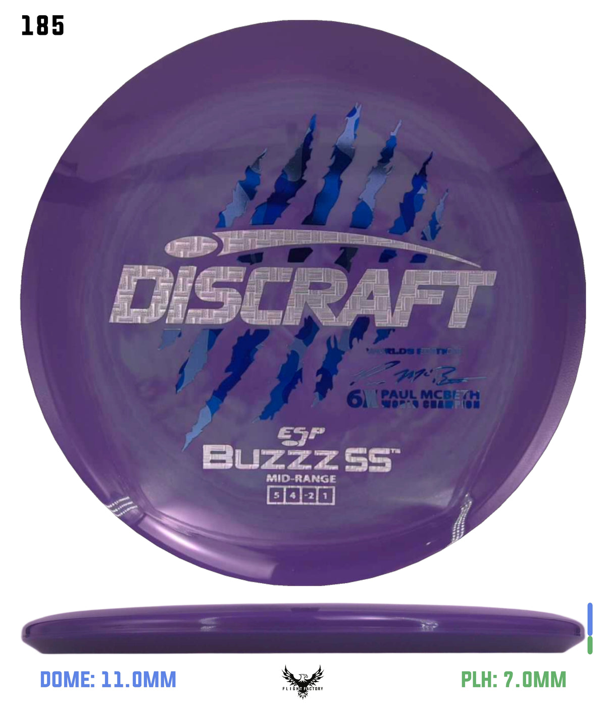 Discraft Paul McBeth 6 Claw ESP Buzzz SS - 2026 Worlds Edition