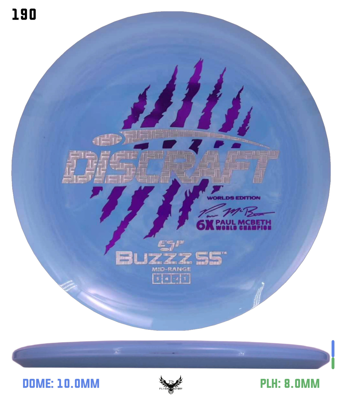 Discraft Paul McBeth 6 Claw ESP Buzzz SS - 2026 Worlds Edition