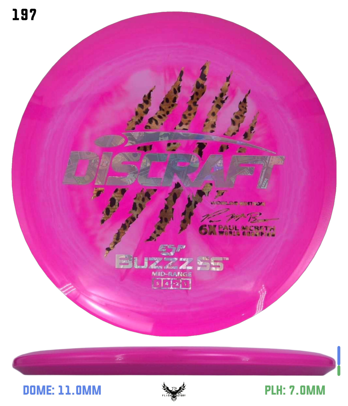 Discraft Paul McBeth 6 Claw ESP Buzzz SS - 2026 Worlds Edition