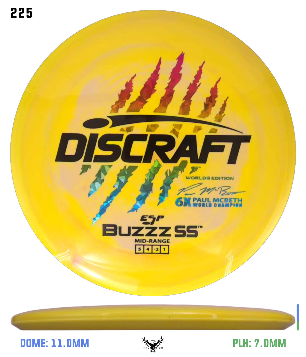Discraft Paul McBeth 6 Claw ESP Buzzz SS - 2026 Worlds Edition