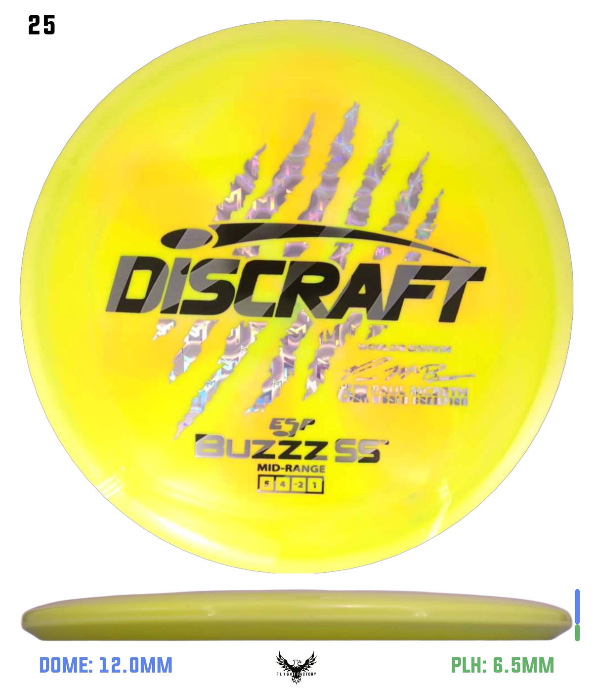 Discraft Paul McBeth 6 Claw ESP Buzzz SS - 2026 Worlds Edition