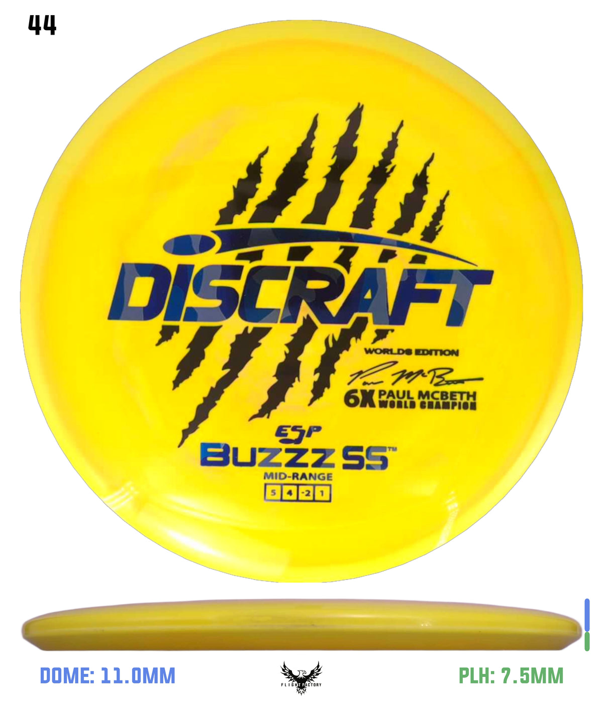 Discraft Paul McBeth 6 Claw ESP Buzzz SS - 2026 Worlds Edition