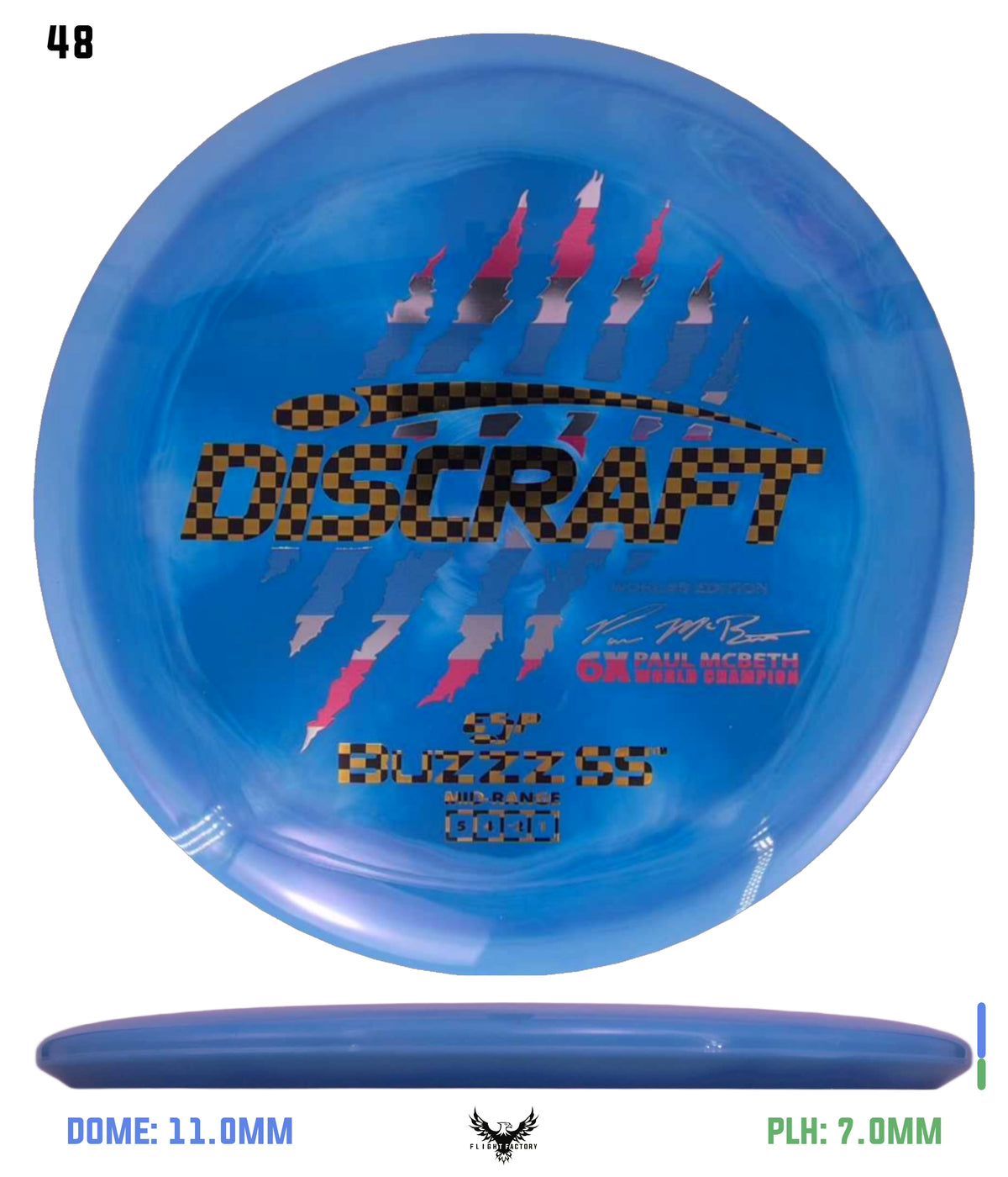 Discraft Paul McBeth 6 Claw ESP Buzzz SS - 2026 Worlds Edition