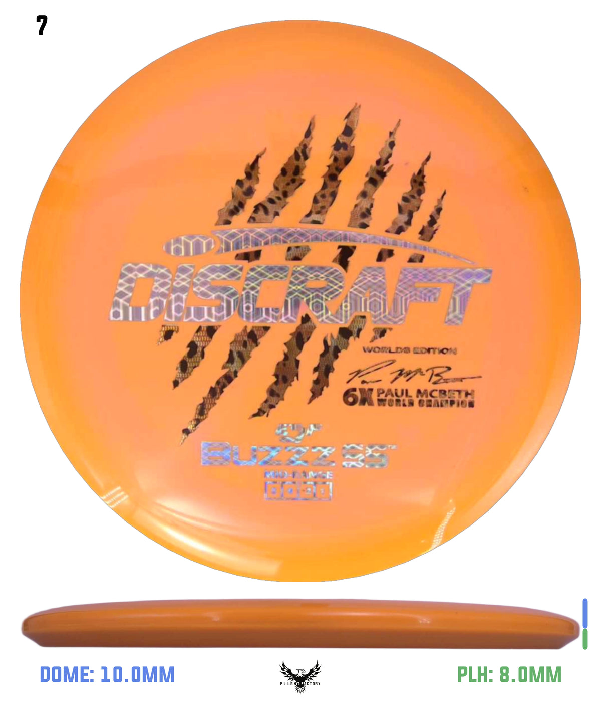 Discraft Paul McBeth 6 Claw ESP Buzzz SS - 2026 Worlds Edition