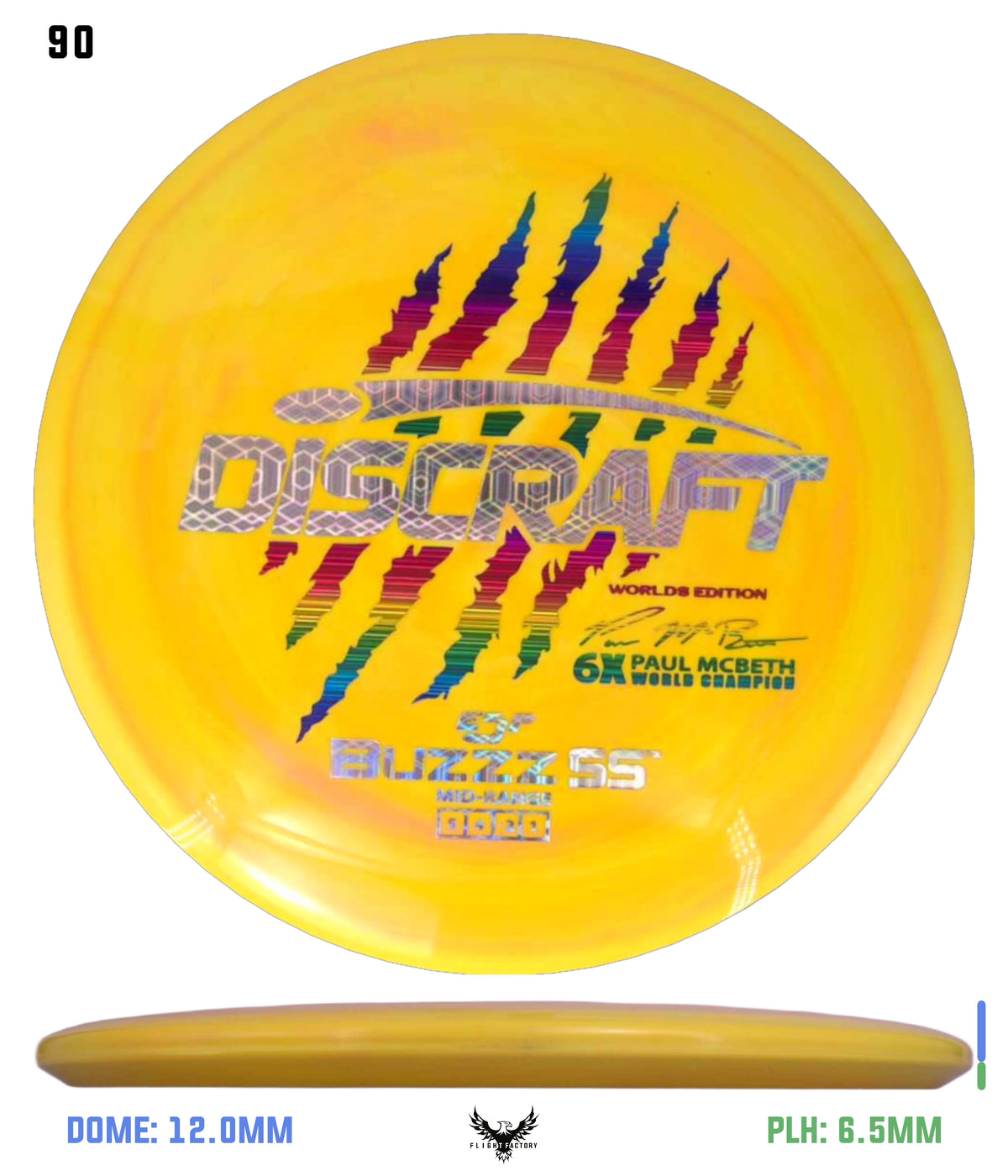 Discraft Paul McBeth 6 Claw ESP Buzzz SS - 2026 Worlds Edition
