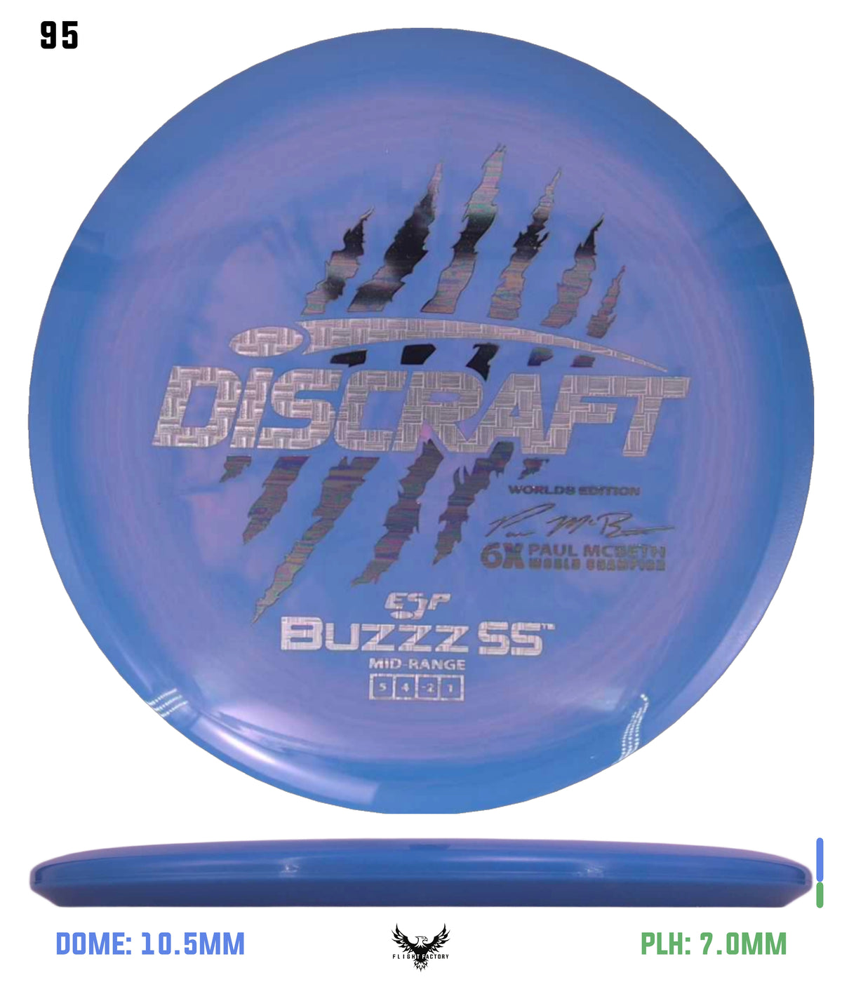 Discraft Paul McBeth 6 Claw ESP Buzzz SS - 2026 Worlds Edition