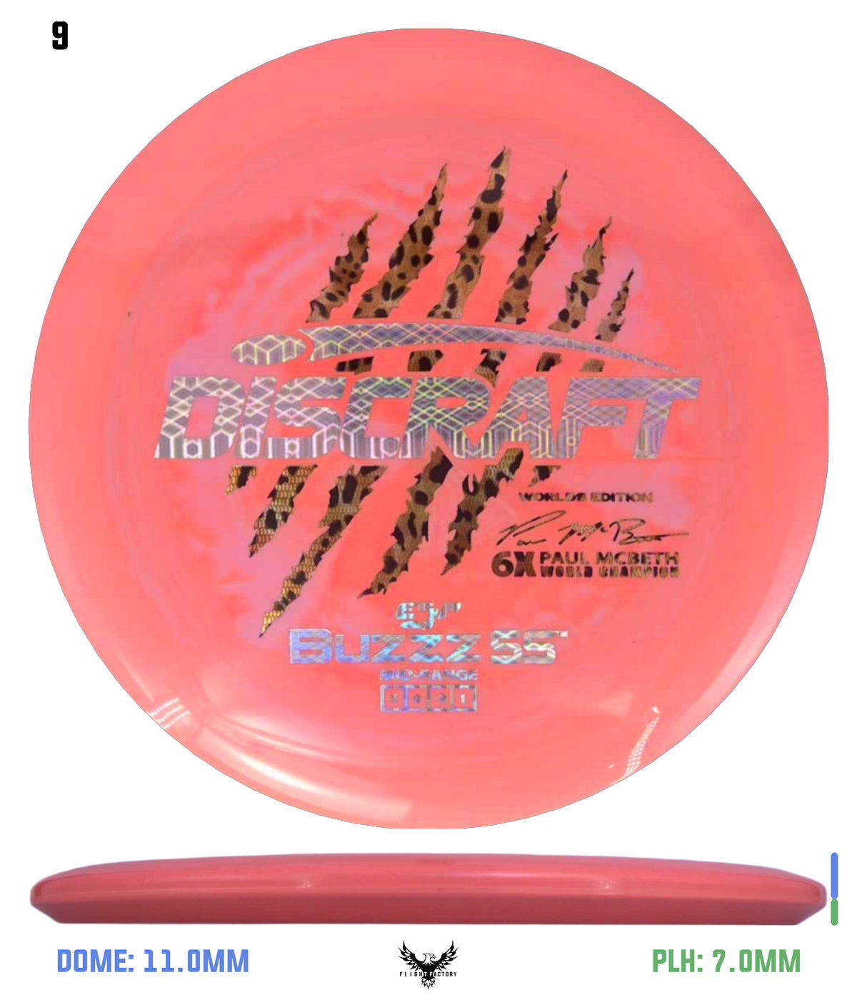 Discraft Paul McBeth 6 Claw ESP Buzzz SS - 2026 Worlds Edition