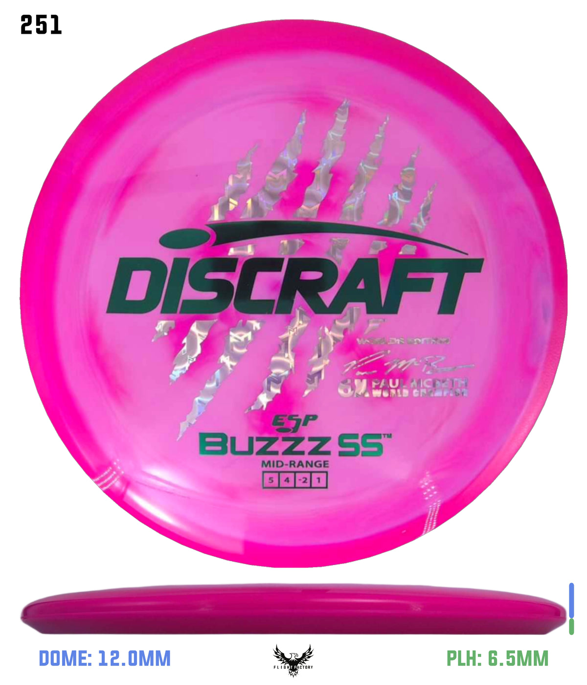 Discraft Paul McBeth 6 Claw ESP Buzzz SS - 2026 Worlds Edition (Page 2)